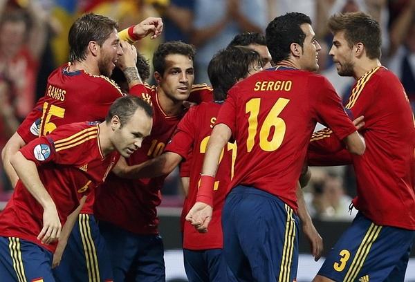 2012欧洲杯西班牙法国